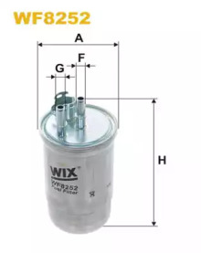 Фильтр топливный WIX WF8252