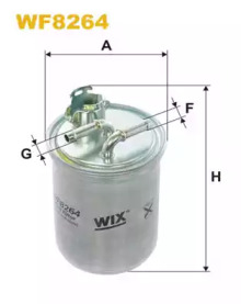 Фильтр топливный WIX WF8264