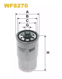 Фильтр топливный WIX WF8270