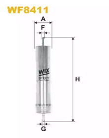 Фильтр топливный WIX WF8411