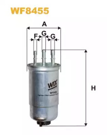 Фильтр топливный WIX WF8455