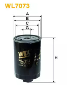 Фильтр масляный WIX WL7073
