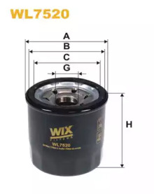 Фільтр оливи WIX WL7520