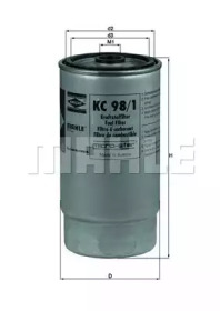 Фильтр топливный MAHLE KC 98/1