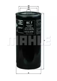 Фильтр топливный MAHLE KC 7