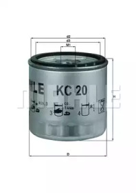 Фильтр топливный KNECHT KC 20