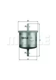 Фильтр топливный MAHLE KL 61