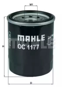 Фільтр оливи MAHLE OC 1177