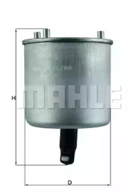Фильтр топливный MAHLE KL 788