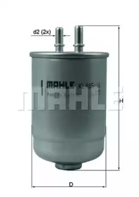 Фільтр палива MAHLE KL 485/16D