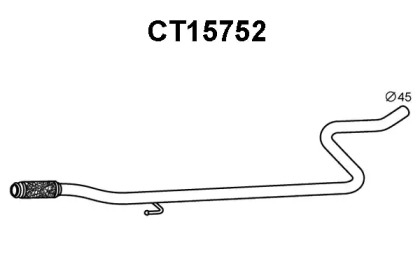 Трубка VENEPORTE CT15752