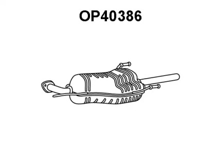 Амортизатор VENEPORTE OP40386