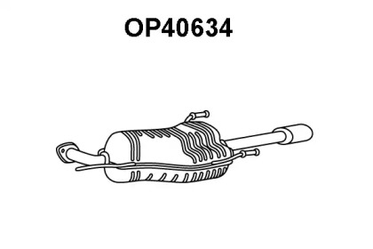Амортизатор VENEPORTE OP40634