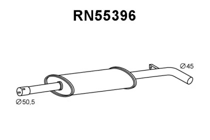 Амортизатор VENEPORTE RN55396