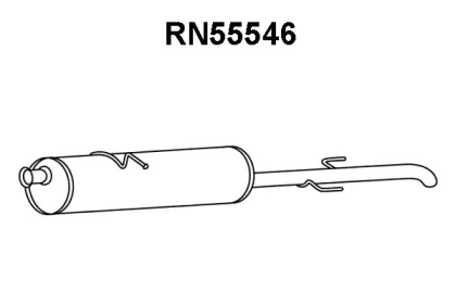 Амортизатор VENEPORTE RN55546