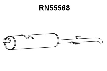 Амортизатор VENEPORTE RN55568