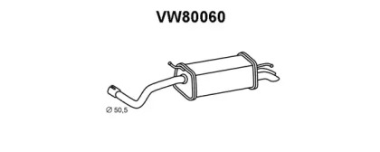 Амортизатор VENEPORTE VW80060