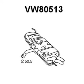 Амортизатор VENEPORTE VW80513