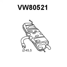 Амортизатор VENEPORTE VW80521