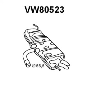 Амортизатор VENEPORTE VW80523