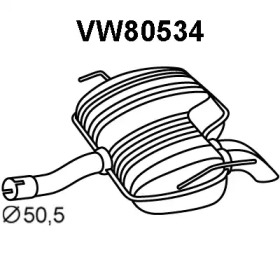 Амортизатор VENEPORTE VW80534