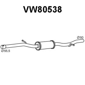 Амортизатор VENEPORTE VW80538