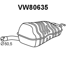 Амортизатор VENEPORTE VW80635