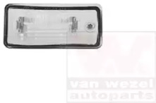 Фонарь подсветки номенного знака VAN WEZEL 0325919
