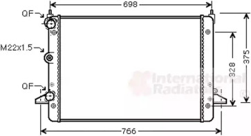 Теплообменник VAN WEZEL 58002184