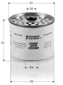 Фильтр топливный TECNECO FILTERS GS014
