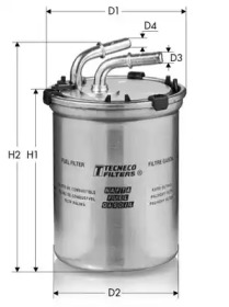 Фильтр топливный TECNECO FILTERS GS10100