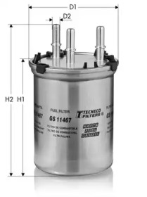 Фильтр топливный TECNECO FILTERS GS11467