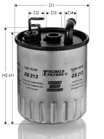 Фильтр топливный TECNECO FILTERS GS213