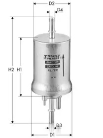 Фильтр топливный TECNECO FILTERS IN6Q0201051A