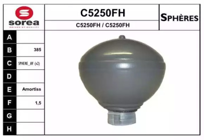 Гидроаккумулятор SNRA C5250FH