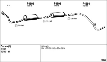 Глушитель FENNO STEEL FI929