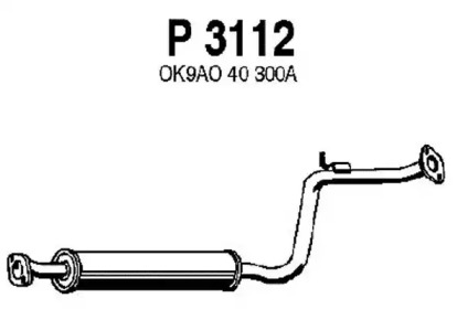 Амортизатор FENNO STEEL P3112