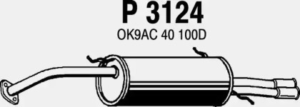 Амортизатор FENNO STEEL P3124
