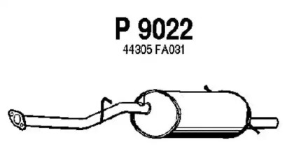 Амортизатор FENNO STEEL P9022