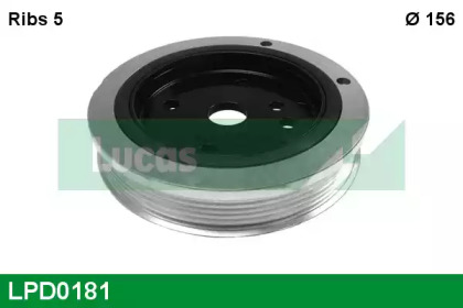 Ременный шкив LUCAS ENGINE DRIVE LPD0181