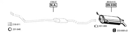 Глушитель ASMET CI092040