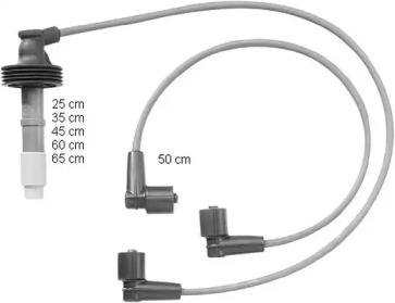 Провода зажигания высоковольтные CHAMPION CLS050