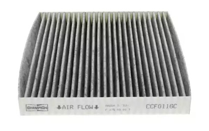 Фільтр повітря салону вугільний CHAMPION CCF0116C