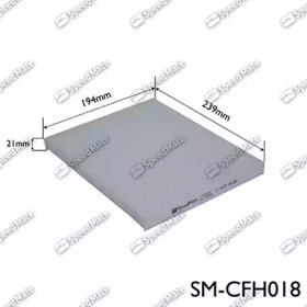 Фільтр повітря салону SPEEDMATE SM-CFH018