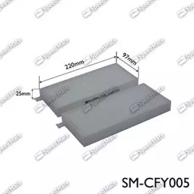 Фильтр воздуха салона SPEEDMATE SM-CFY005