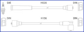 Провода высоковольтные комплект HUCO / HITACHI 134227