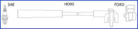 Дроти запалювання високовольтні комплект HUCO / HITACHI 134673