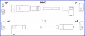 Провода зажигания высоковольтные комплект HUCO / HITACHI 134701