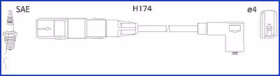 Провода зажигания высоковольтные комплект HUCO / HITACHI 134787