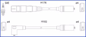 Провода зажигания высоковольтные комплект HUCO / HITACHI 134790